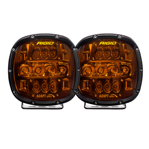 Rigid Industries Adapt XP w/ Amber PRO Lens (Pair) - 300515