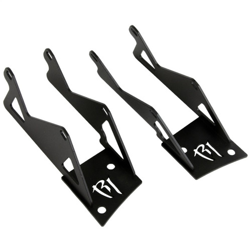 Rigid Industries Jeep JK - Double A-Pillar Mount - Mounts 2 sets of Dually/D2 - 40335