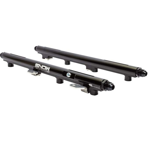 Snow 2005+ Hemi 5.7L/6.1L Factory Height Injectors Return Style Billet Fuel Rail Kit - SNF-30011