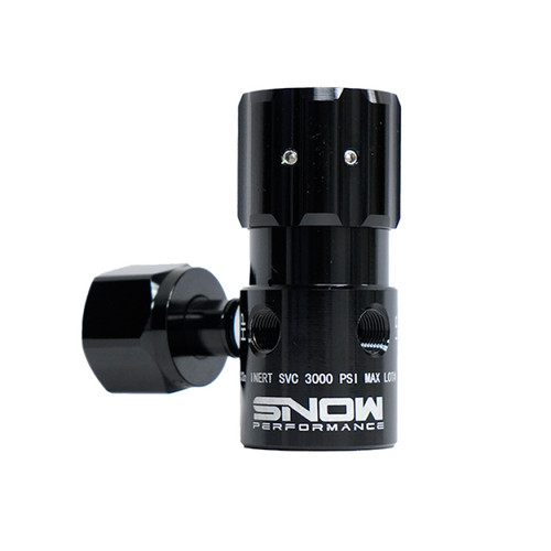 Snow Performance Dual Outlet Adjustable (0-475 PSI) 1/8npt Outlet CO2 Regulator - SNO-354