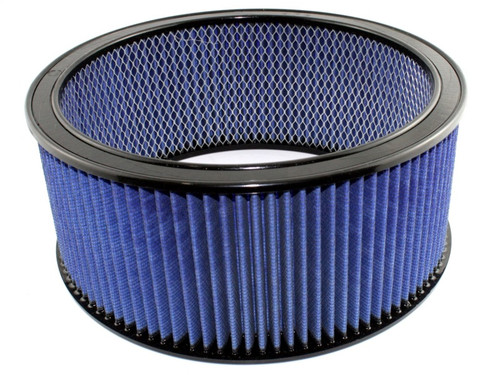 aFe MagnumFLOW Air Filters Round Racing P5R A/F RR P5R 14 OD x 12 ID x 6 H E/M - 18-11407