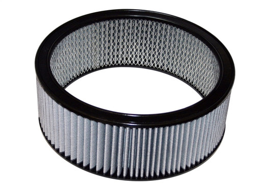 aFe MagnumFLOW Air Filters Round Racing PDS A/F RR PDS 14 OD x 12 ID x 3 H E/M - 18-11423