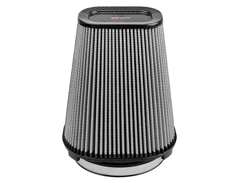aFe MagnumFLOW Pro Dry S Air Filter (7.5x5.5in) F x (9x7in) B x (5.75x3.75in) T (Carbon) x 10in H - 21-90110-CF