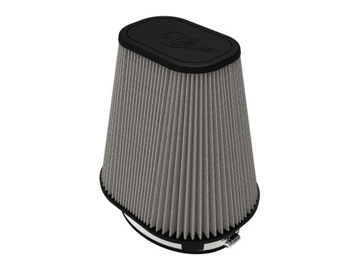 aFe Magnum FLOW Universal Pro DRY S Air Filter (7.5x5.5)in F (9.25x7.25)in B x (6x4)in T x 9in H - 24-90204D