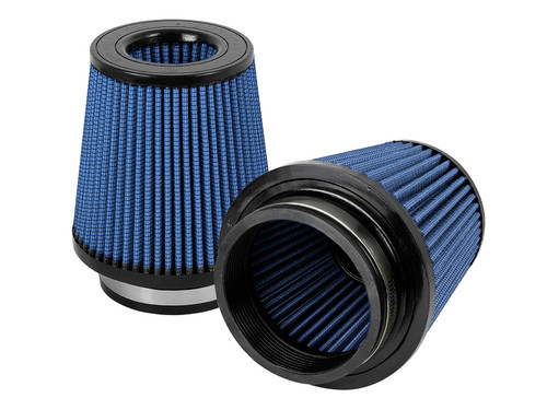 aFe MagnumFLOW Air Filters UCO P5R A/F P5R 4F x 6B x 4-1/2T (Inv) x 6H (Pair) - 24-91020-MA