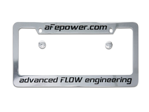 aFe POWER Engraved Metal License Plate Frame - 40-10251