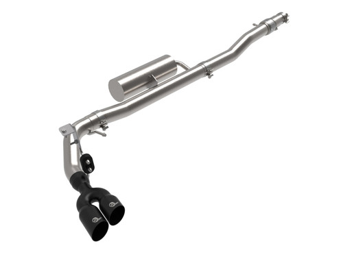aFe Rebel Series 3in 304 SS Cat-Back Exhaust Side Exit w/ Black Tips 19-20 Ford Ranger L4-2.3L (t) - 49-33119-B