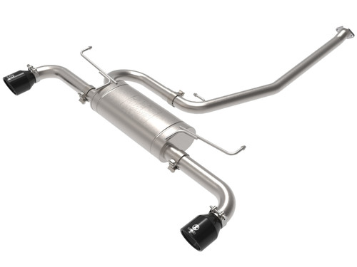 aFe POWER Takeda 19-21 Toyota RAV4 L4-2.5L 304SS CB Exhaust w/ Black Tips - 49-36053-B