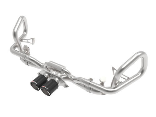 aFe 14-16 Porsche 911 GT3 991.1 H6 3.8L MACH Force-Xp 304 SS Cat-Back Exhaust System w/ Carbon Tips - 49-36450-C