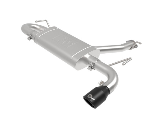 aFe Takeda 2.5in 304 SS Axle-Back Exhaust w/ Black Tips 18-22 Hyundai Kona L4-1.6L (t) AWD - 49-37017-B