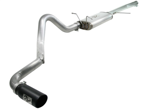 aFe MACHForce XP Exhaust Cat-Back 3in SS-409 w/ Black Tip 97-03 Ford F-150 V8 4.6/5.4L - 49-43043-B