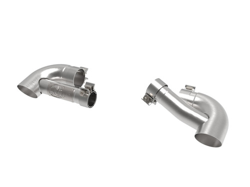 aFe MACHForce XP 304 Stainless Steel Exhaust Tip Upgrade 21-23 Jeep Wrangler JL Rubicon - 49C38102-H