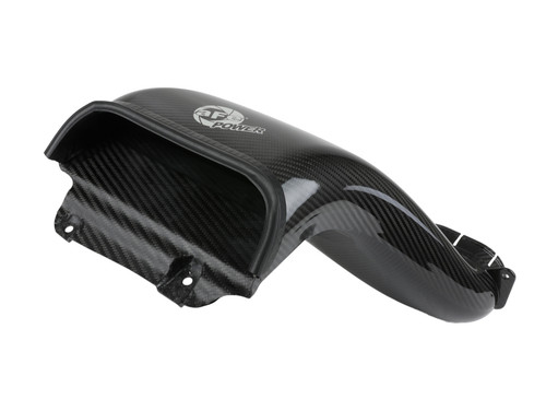 aFe Quantum Cold Air Intake System Scoop 18-20 Ford F150 EcoBoost V6-3.5L/2.7L - Carbon Fiber - 53-10008SC