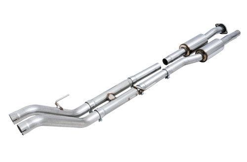 AWE Performance Resonated H-Pipe 1FG Exhaust - 17-20 Ford F150 Raptor