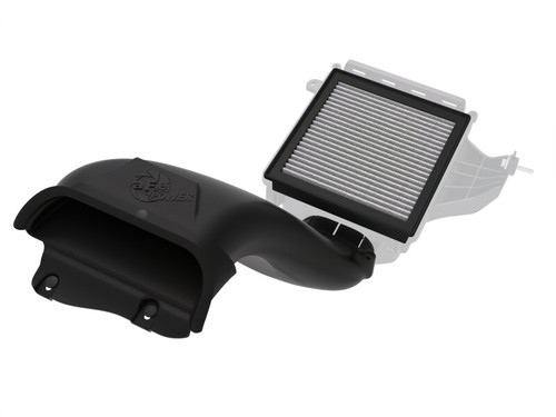 aFe 21-24 Ford F-150 V6/V8 Dynamic Air Scoop w/ Pro DRY S Filter (D.A.S. PLUS) - 55-11001D
