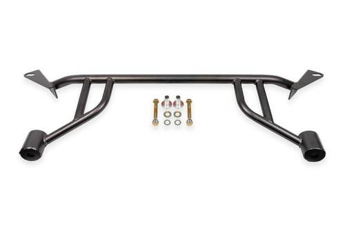 BMR 24-25 Ford Mustang S650 Chassis Brace Front Subframe 4-point - Black Hammertone - CB770H