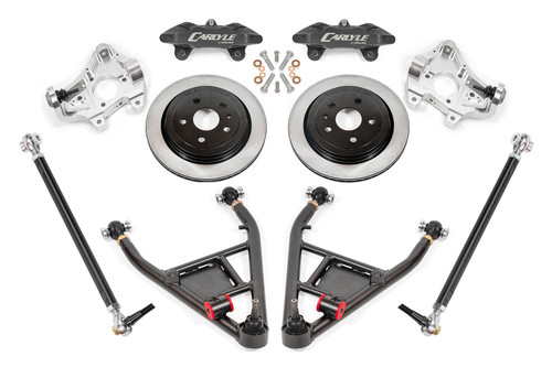 BMR Carlyle Racing 15" Conversion Kit - Solid Rotors / Black Calipers - 14-19 C7 Corvette (BMRDRP570H) BMR Carlyle Racing 15" Conversion Kit - Solid Rotors / Black Calipers - 14-19 C7 Corvette (BMRDRP570H)