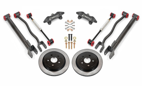 BMR Carlyle Racing 15" Conversion Kit - Solid Rotors / Black Calipers - 09-15 CTS-V