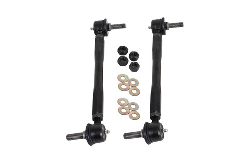 BMR 05-14 S197 Mustang Front Sway Bar End Link Kit - Black - ELK010