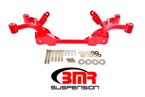 BMR 82-82 3rd Gen F-Body K-Member w/ LS1 Motor Mounts and STD. Rack Mounts - Red - KM008R