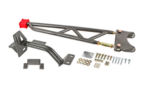 BMR 93-02 F-Body w/o DSL Torque Arm Tunnel Mount (For Long Tube Headers) - Black Hammertone - TA014H