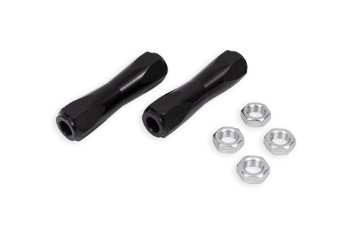 BMR 64-70 A-Body / 78-87 G-Body Tie Rod Sleeves 5/8in Thread - Black Anodized - TRS002