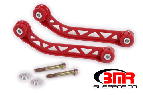 BMR Upper Control Arms w. Poly Bushings Red - Non Adjustable - Hellcat Charger & Challenger