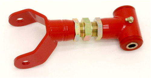 BMR 05-10 S197 Mustang Upper Control Arm On-Car Adj. (Polyurethane) - Red - UTCA027R