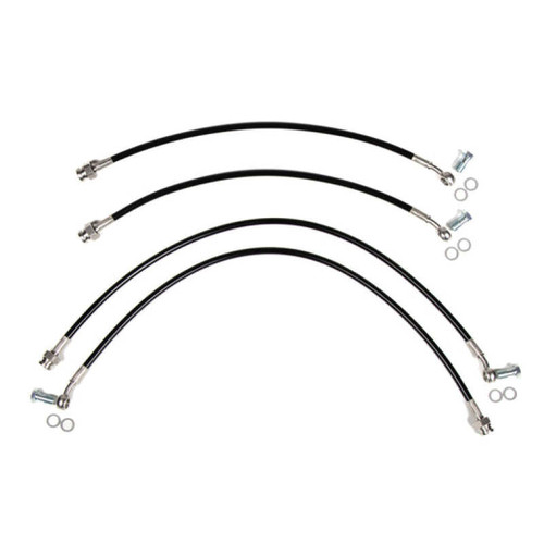 Chase Bays 97-13 Chevrolet Corvette C5/C6 Front and Rear Extended Caliper Brake Lines - CB-CC-FWEXT