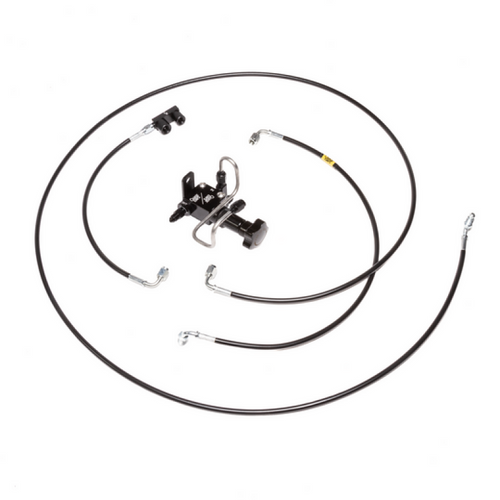 Chase Bays 00-06 BMW 3-Series E46 Single Piston Brake Booster Delete Brake Line Relocation - CB-E46-BBE