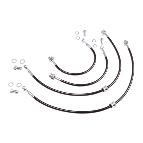 Chase Bays 95-02 Nissan 240SX (S14/S15) Extended Caliper Brake Lines - Front Lines - CB-S134-FRNTFWEXT