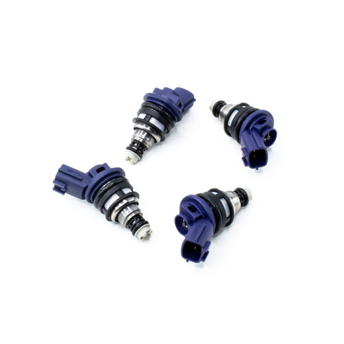 DeatschWerks Nissan G20 / SR20 / 240sx 740cc Side Feed Injectors - 01J-00-0740-4