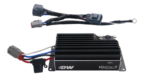 DeatschWerks VB40AX1 Voltage Booster with Plug-N-Play Harness for 10-25 Ford Mustang - 4-01-VB40AX1