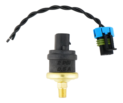DeatschWerks 2psi 1/8th NPT Adjustable (1-3psi) Hobbs Switch with Pigtail (0.5A) - 4-HOBBS-2 Photo - Primary