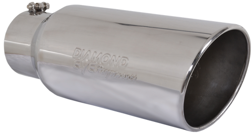 Diamond Eye TIP 4in-7inX18in BOLT ON ROLLED ANGLE 15-DEGREE ANGLE CUT - 4718BRA