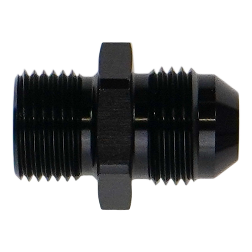 DeatschWerks 8AN Male Flare to M18x1.5 Male Inverted Flare Adapter - 6-02-0645-B Photo - Primary