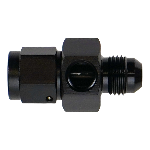 DeatschWerks 6AN Male Flare to Female Flare Swivel with 1/8th npt - 6-02-0773-B Photo - Primary