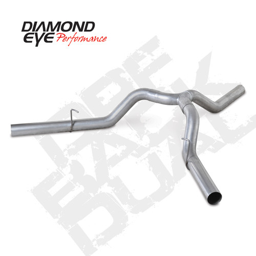 Diamond Eye KIT 4in DPF-BACK DUAL AL: DODGE 6.7L 2500 2014 SHORT BOX CREW CAB & MEGA CAB - K4260A