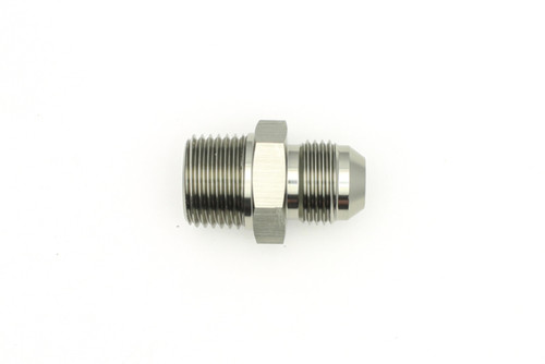 DeatschWerks 8AN Male Flare To 1/2in. Male NPT Adapter - 6-02-0906
