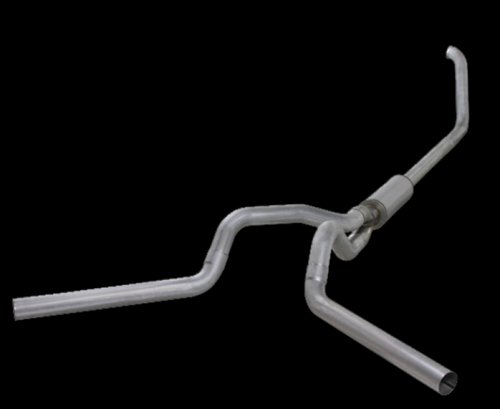 Diamond Eye KIT 4in TB DUAL AL: 00-03 FORD 7.3L F250/F350 W/ PYROMETER PLUG - K4321A-4 User 1