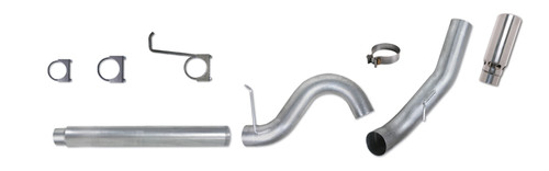 Diamond Eye KIT 5in DPF-BACK SGL SS: 2011-2015 CHEVY 6.6L 2500/3500 - K5162S