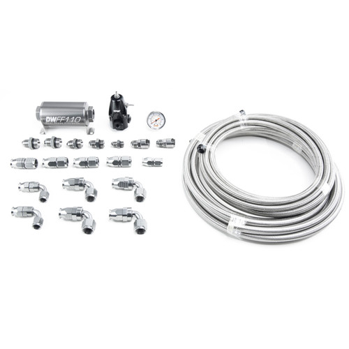DeatschWerks 05-19 Yukon/Tahoe/Suburban DW400 Pump Module Return Plumbing Kit SS PTFE - 6-602