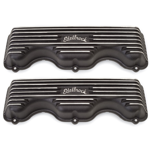 Edelbrock Valve Cover Classic Series Chevrolet W 348/409 CI V8 Black - 41403