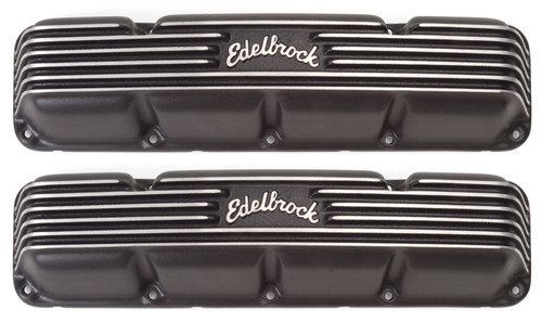 Edelbrock Valve Cover Classic Series AMC/Jeep 1967-91 290-401 CI V8 Black - 41993