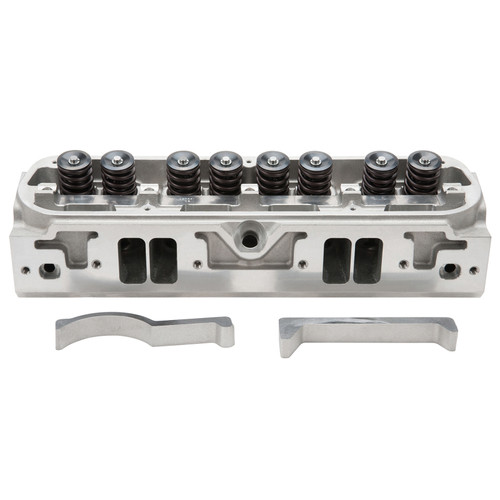 Edelbrock Cylinder Head SB Chrysler Victor In-Line 16 Complete w/ Solid Roller Springs - 61729