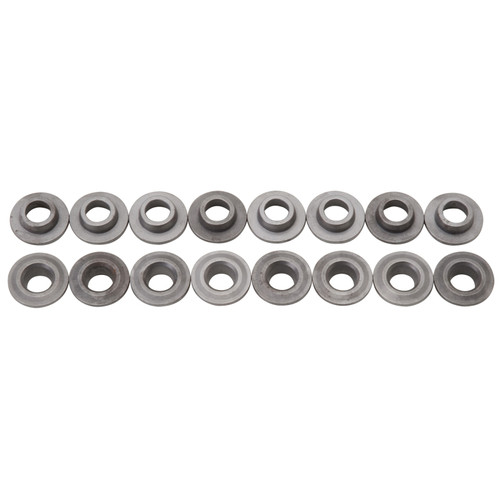Edelbrock Valve Spring Retainers Steel Set of 16 - 9707