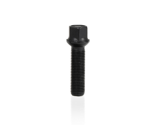 Eibach Pro-Spacer Hardware Kit for S90-2-15-005 (Wheel Bolt M14 x 1.5 x 43mm Round-Head) - Black - S1-6-14-50-43-17-B
