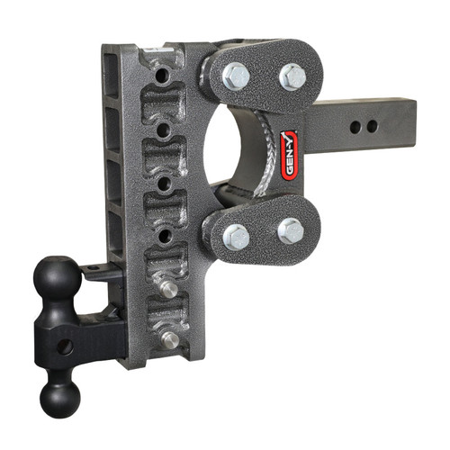Gen-Y The Boss Torsion-Flex 2.5in Shank 10in Drop 16K Hitch w/GH-051 Dual-Ball/GH-032 Pintle Lock - GH-1126
