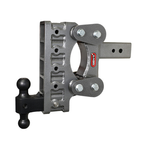Gen-Y The Boss Torsion-Flex 3in Shank 9in Drop 2.4K TW 21K Hitch w/GH-061 Dual-Ball - GH-1815