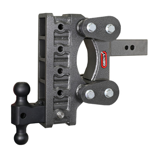 Gen-Y The Boss Torsion-Flex 2.5in Shank 9in Drop 3.5K TW 32K Hitch w/GH-0161 Dual-Ball - GH-2115